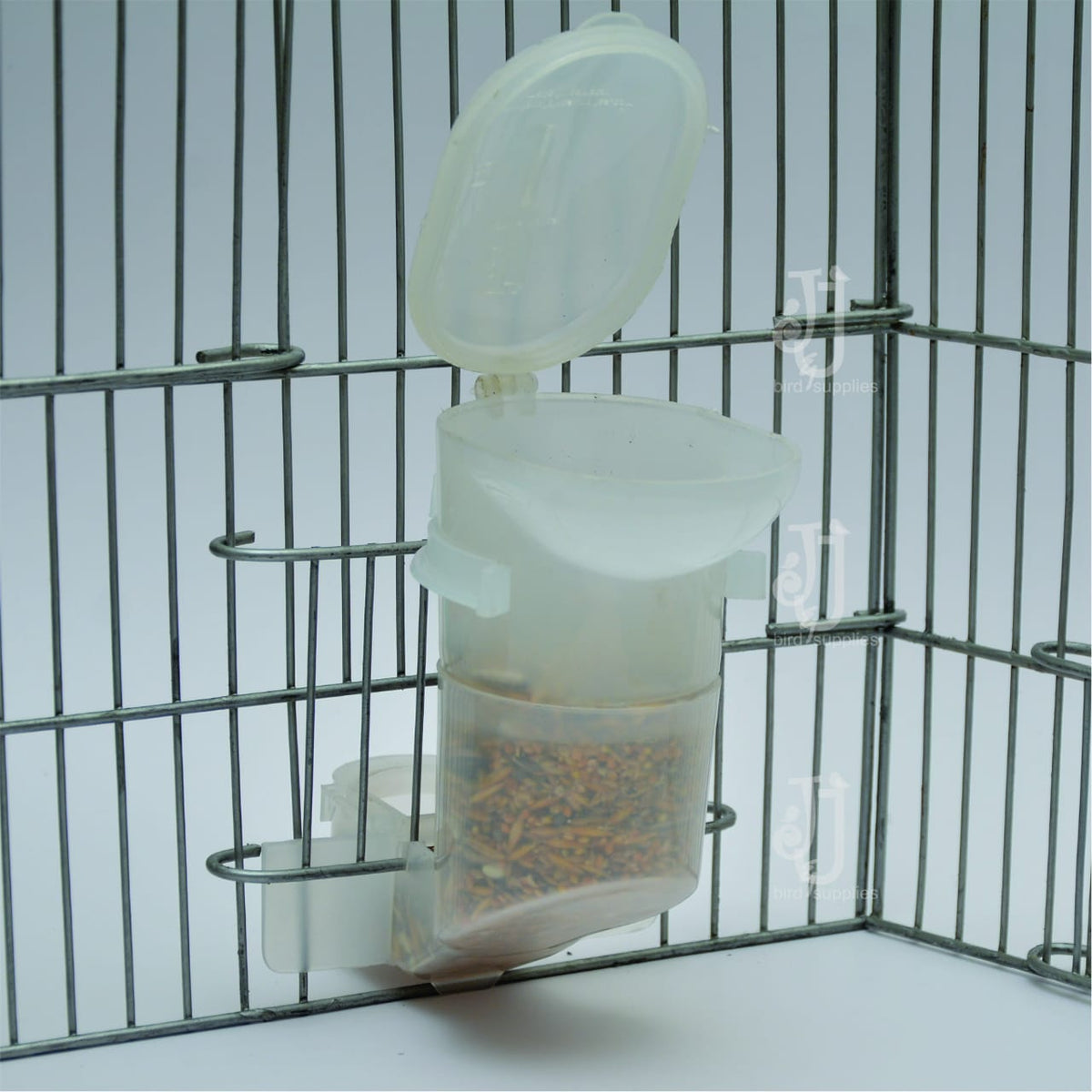 Bird seed hopper