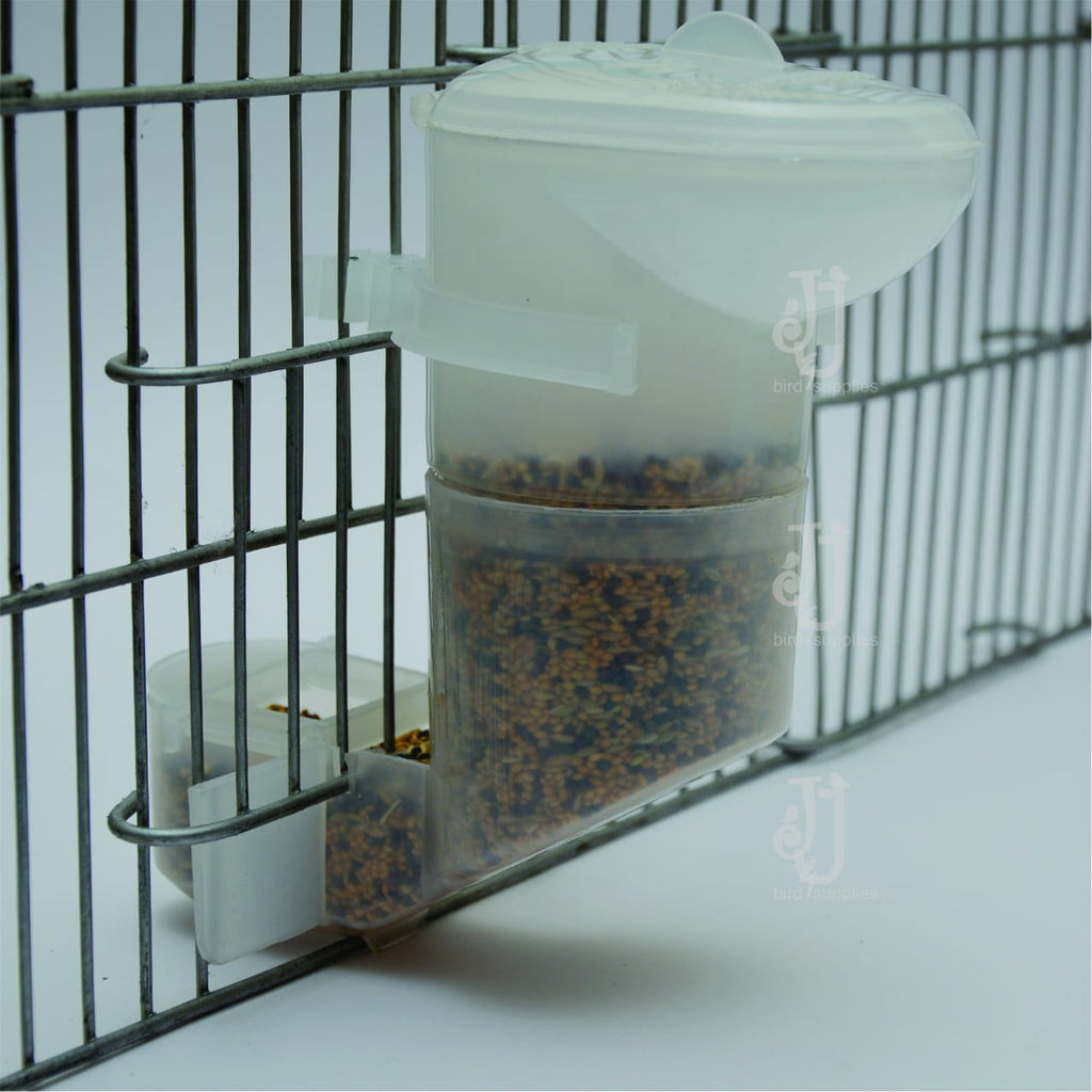 Bird seed hopper