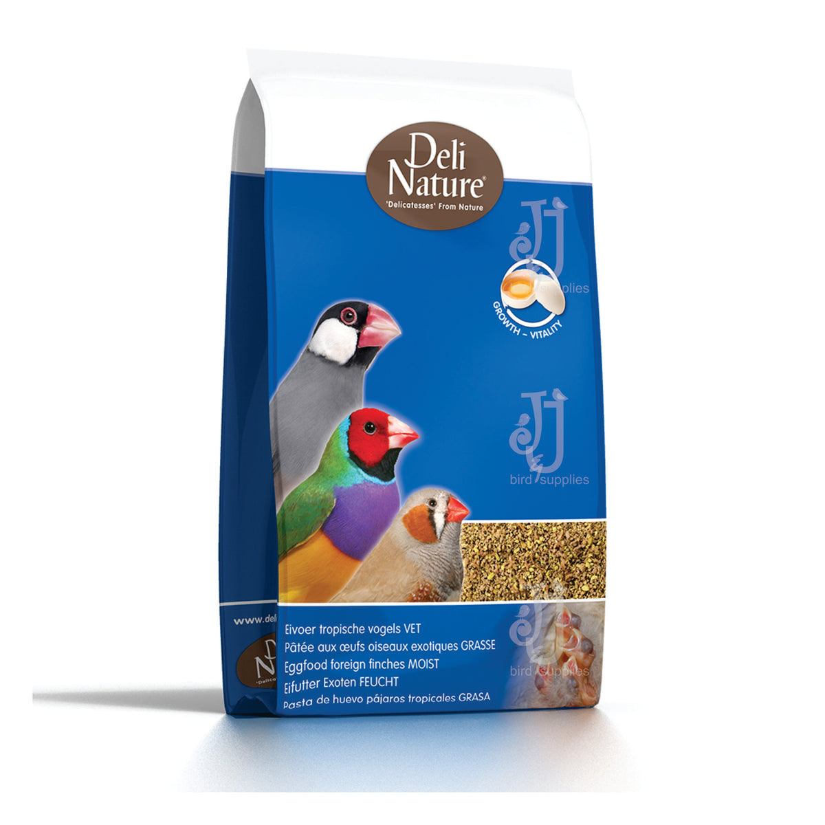 Deli Nature Moist Tropical Finch Egg Food 1kg loose