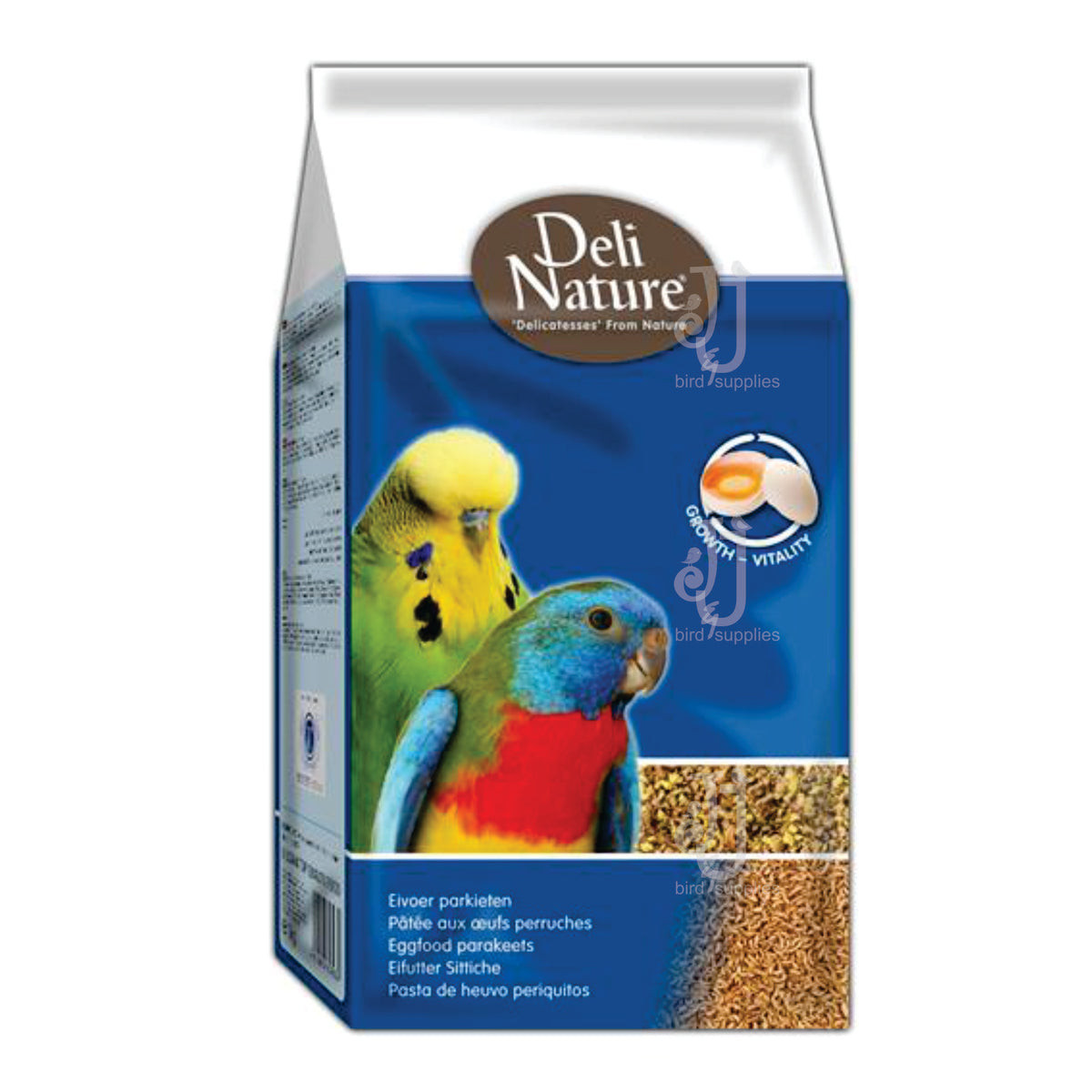 Deli Nature Lovebirds & Parakeet Egg Food 1 kg