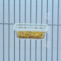 Small feeder with wire hooks and grid