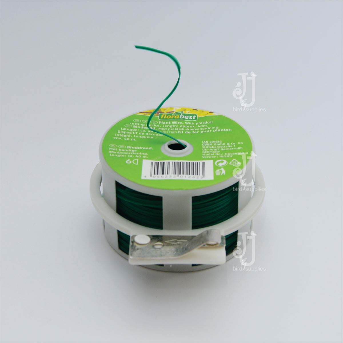 Multi purpose twist tie wire with cutter